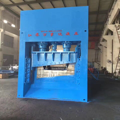 8000kN Hydraulic Gantry Shear With Air Cooling System For Steel Scrap Processing And Heavy Metal Recycling Plants