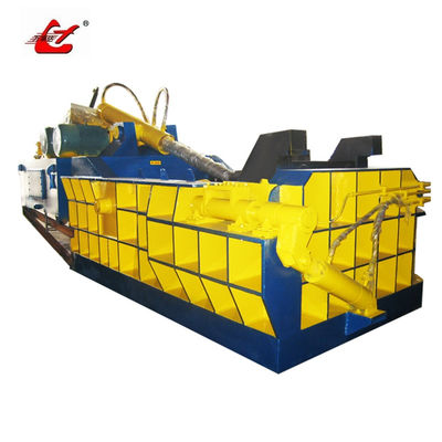 Heavy-Duty 125t Press Force Horizontal Baler Machine for Large Scale Waste Compaction