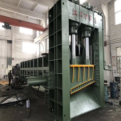 High Production Efficiency Gantry Shear 8000kN With 2000mm Blade For Heavy Scrap Metal Processing