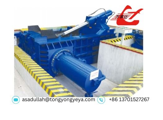 Automatic Baling All Types Of Scrap Metal Baler With Y83/F Industrial Baler Machine