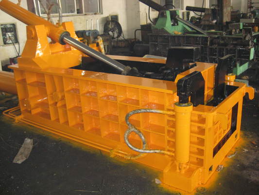 400 Ton Hydraulic Metal Baler with PLC Control 5–7 Tons/Hour Heavy-Duty Scrap Metal Recycling Machine