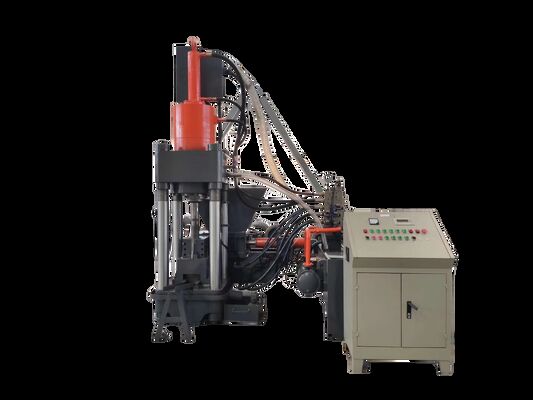 High-Efficiency Y83-3150 Hydraulic Scrap Metal Briquetting Press With 3150kN Nominal Force And 125×(50-60)Mm Briquette Size