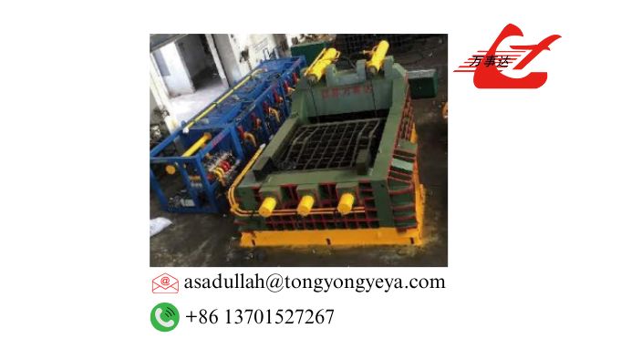 Scrap Metal Baler Machine with High Productivity and Automatic Operation Mode