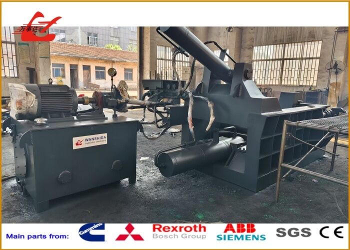 2-3Ton/h Metal Baler Custom Voltage For Small And Medium Scrap Metal Recycling With Balanced Performance