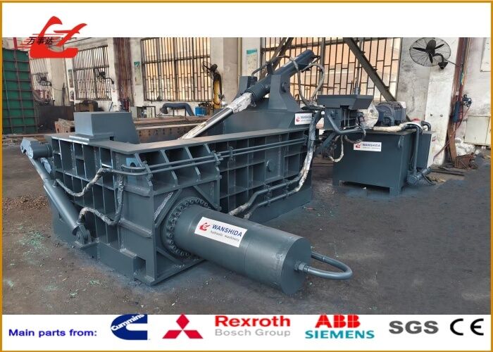 2-3Ton/h Metal Baler Custom Voltage For Small And Medium Scrap Metal Recycling With Balanced Performance