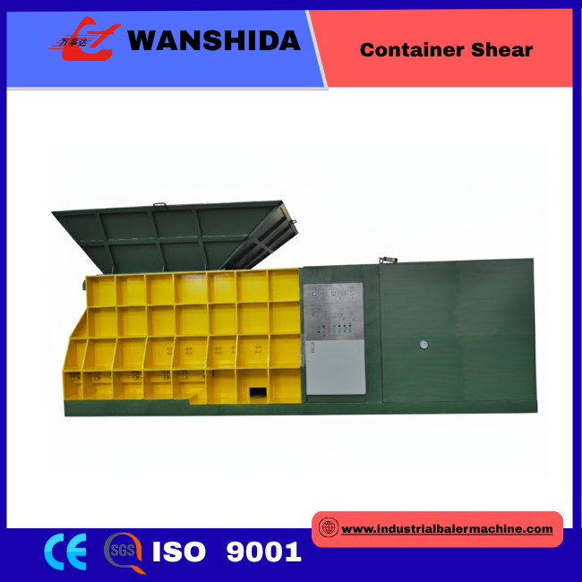 Horizontal Container Shear – Heavy-Duty Hydraulic Metal Shear for Scrap Steel Recycling
