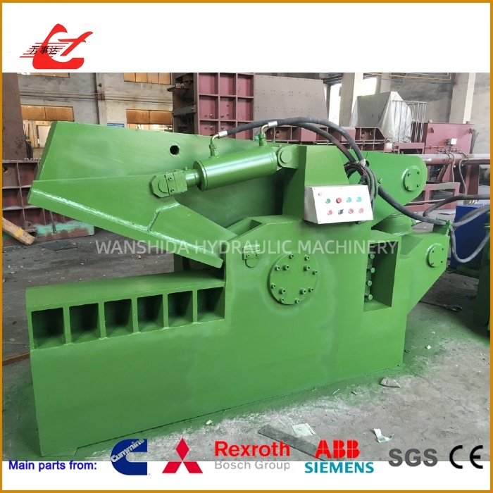 Reliable Scrap Metal Shear 1600Kn 320mm Largest Blade Opening With Protection For Mid-Capacity Cutting Solution