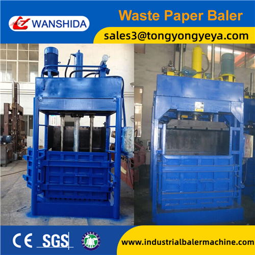 Y82-25 Vertical Waste Paper Baler Strong and Easy Operate Machine for Recycling