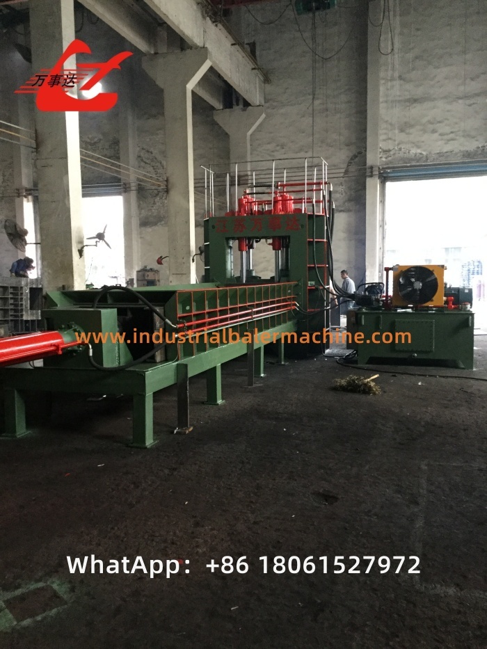 8000kN Gantry Shear 270kw With Higher Cutting Force For Reducing Scrap Processing Cost In Metal Recycling Plants