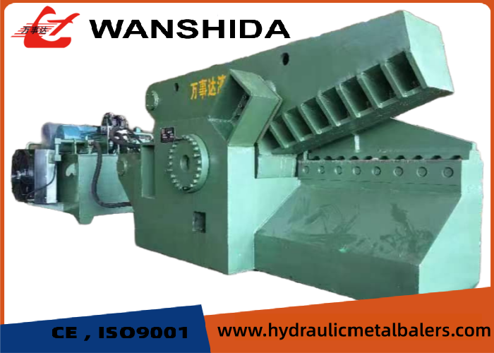 Space Saving Compact Metal Cutting Shear 4000kN For Heavy Scrap Metal And Recycling Yard Cutting