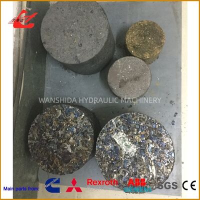 2500 кН Гидравлический металлолом Брикетный пресс, ручная или ПЛК работа, идеально подходит для брикетирования чугуна и металлических отходов